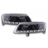 Headlight set Xenon Daylight LED daytime running lights Audi A6 type 4F 04 08 black