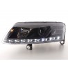 Headlight set Xenon Daylight LED daytime running lights Audi A6 type 4F 04 08 black