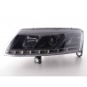 Headlight set Xenon Daylight LED daytime running lights Audi A6 type 4F 04 08 black