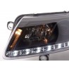 Headlight set Xenon Daylight LED daytime running lights Audi A6 type 4F 04 08 black