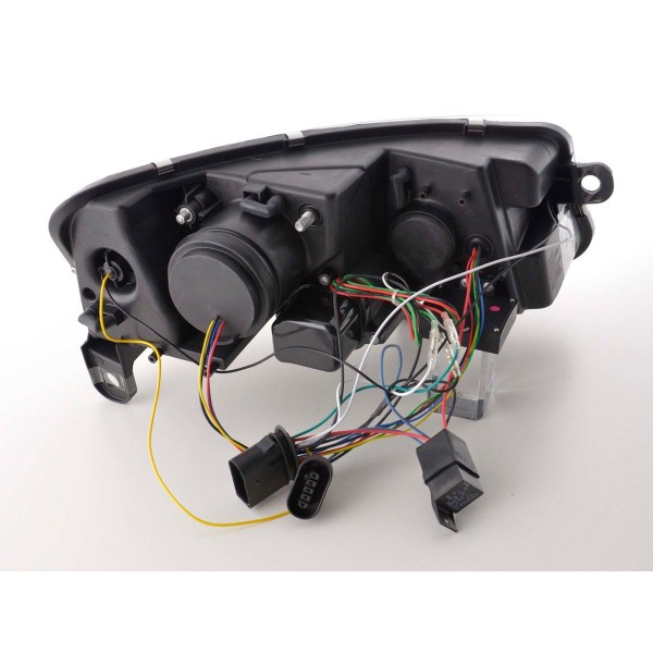 Headlight set Xenon Daylight LED daytime running lights Audi A6 type 4F 04 08 black