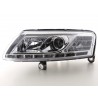 Daylight headlight LED daytime running lights Audi A6 type 4F 04 08 chrome