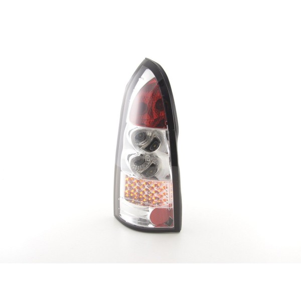 LED taillights set Opel Astra G Caravan 98 03 chrome