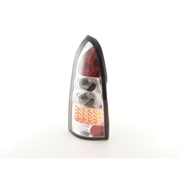 LED taillights set Opel Astra G Caravan 98 03 chrome