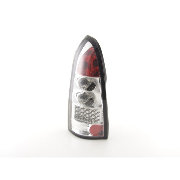LED taillights set Opel Astra G Caravan 98 03 chrome