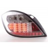 LED taillights set Opel Astra H 5 door 04 chrome