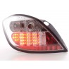 LED taillights set Opel Astra H 5 door 04 chrome
