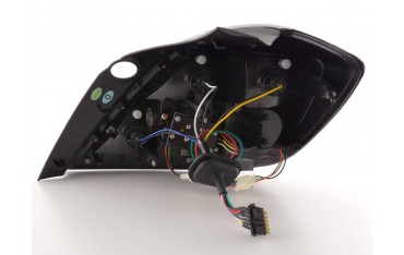 LED taillights set Opel Astra H 5 door 04 chrome