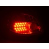 LED taillights set Peugeot 206 3 5 door without convertible 98 05 red