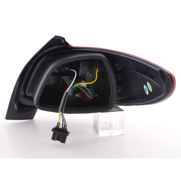 LED taillights set Peugeot 206 3 5 door without convertible 98 05 red