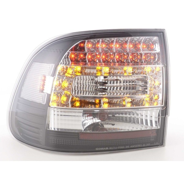 LED taillights set Porsche Cayenne type 955 02 06 black