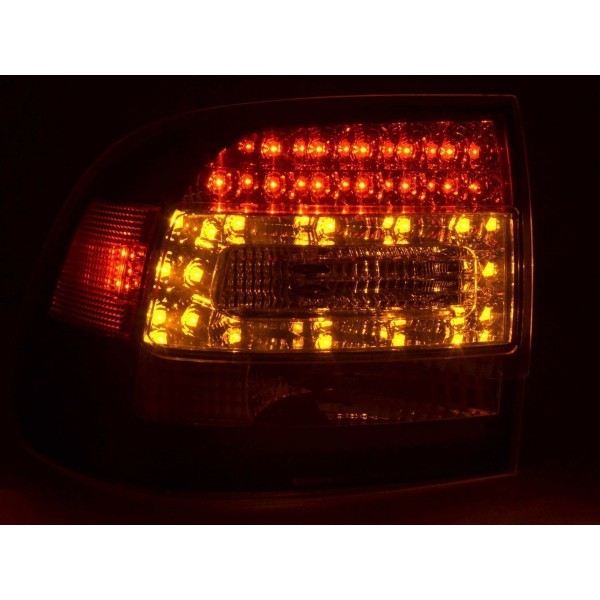 LED taillights set Porsche Cayenne type 955 02 06 black