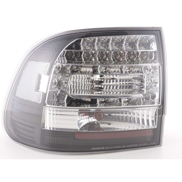 LED taillights set Porsche Cayenne type 955 02 06 black