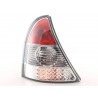 LED taillights set Renault Clio type B 01 04 chrome