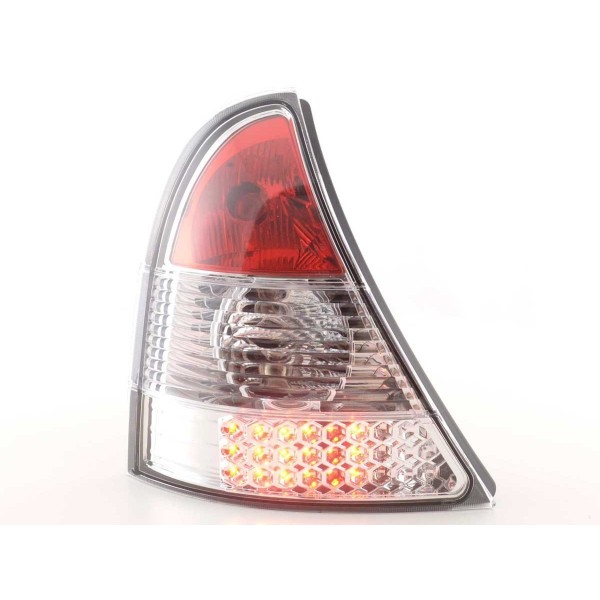 LED taillights set Renault Clio type B 01 04 chrome