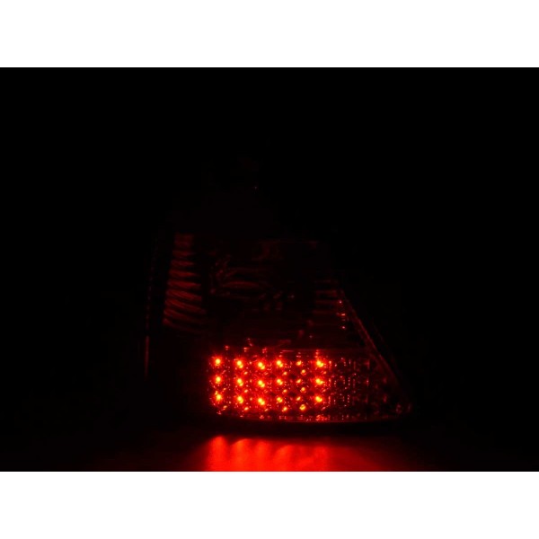 LED taillights set Renault Clio type B 01 04 chrome