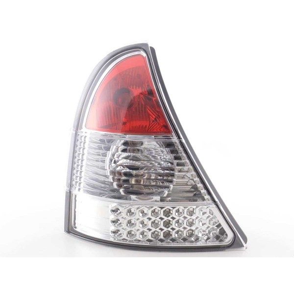 LED taillights set Renault Clio type B 01 04 chrome