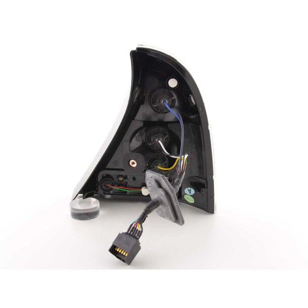 LED taillights set Renault Clio type B 01 04 chrome