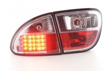 LED taillights set Seat Leon type 1M 1997 2005 chrome