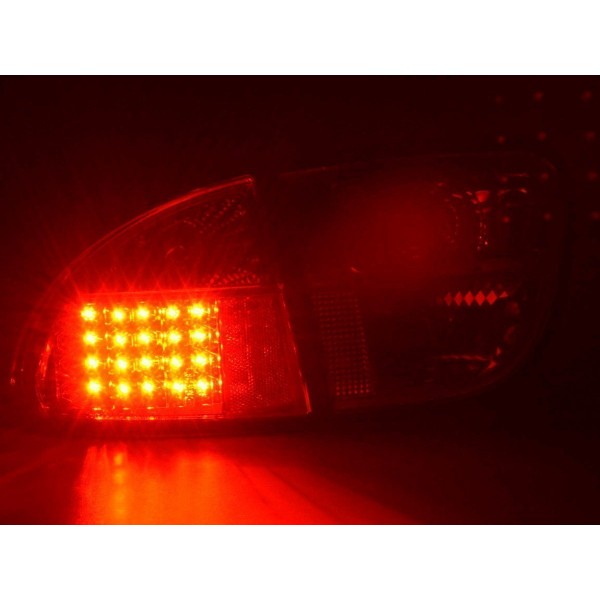LED taillights set Seat Leon type 1M 1997 2005 chrome