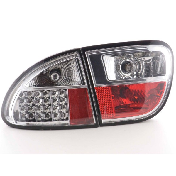 LED taillights set Seat Leon type 1M 1997 2005 chrome