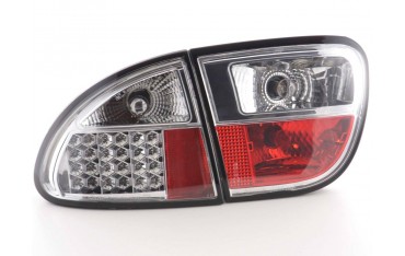LED taillights set Seat Leon type 1M 1997 2005 chrome