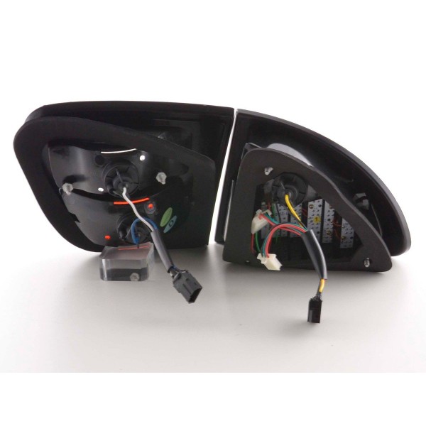 LED taillights set Seat Leon type 1M 1997 2005 chrome