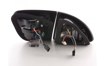 LED taillights set Seat Leon type 1M 1997 2005 chrome