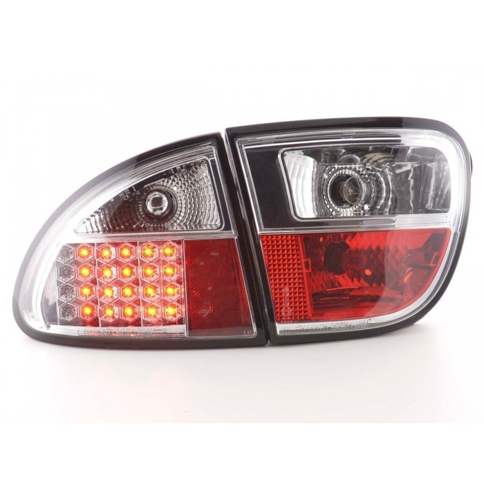 LED taillights set Seat Leon type 1M 1999 2005 chrome