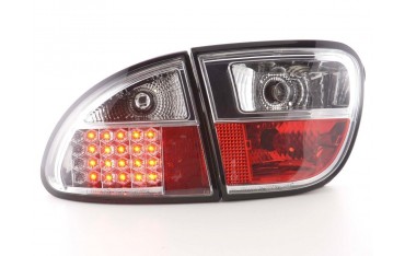 LED taillights set Seat Leon type 1M 1999 2005 chrome