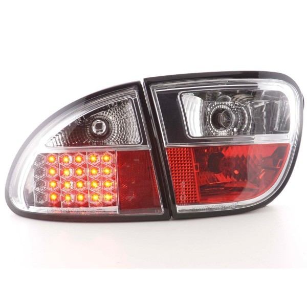 LED taillights set Seat Leon type 1M 1999 2005 chrome