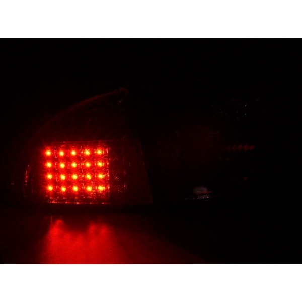 LED taillights set Seat Leon type 1M 1999 2005 chrome