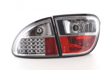 LED taillights set Seat Leon type 1M 1999 2005 chrome