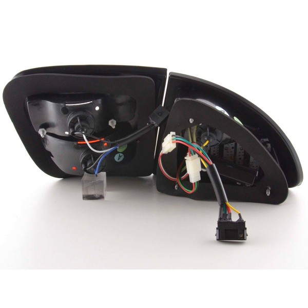 LED taillights set Seat Leon type 1M 1999 2005 chrome