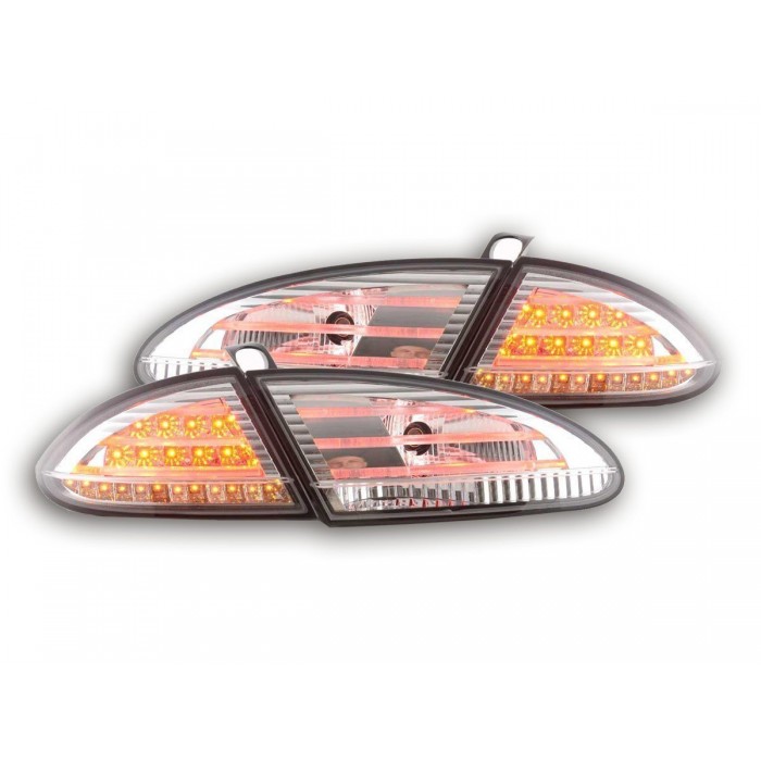 LED taillights set Seat Leon type 1P 05 09 chrome