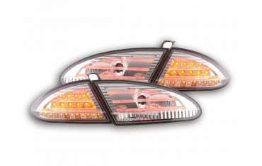 LED taillights set Seat Leon type 1P 05 09 chrome