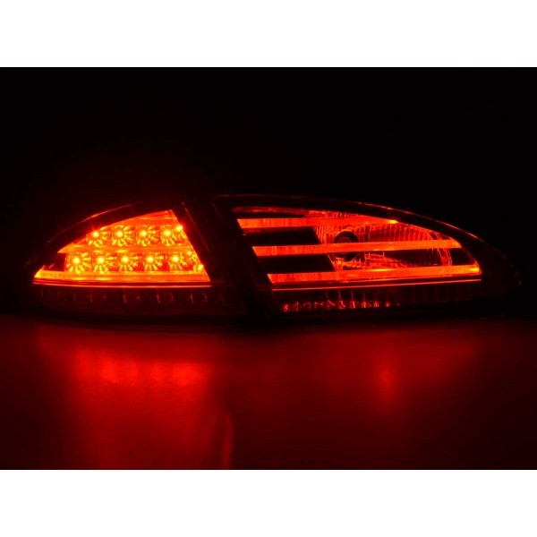LED taillights set Seat Leon type 1P 05 09 chrome