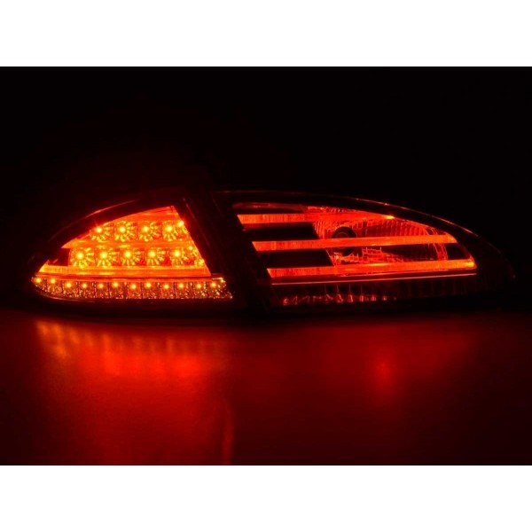 LED taillights set Seat Leon type 1P 05 09 chrome