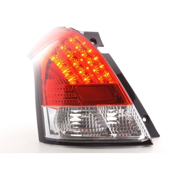 LED taillights set Suzuki Swift type MZ 05 clear red