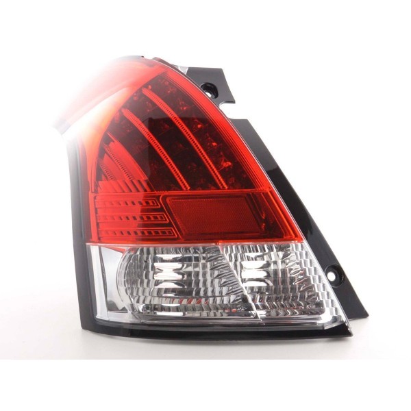 LED taillights set Suzuki Swift type MZ 05 clear red