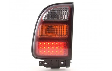 LED taillights set Toyota RAV4 98 00 clear yellow red
