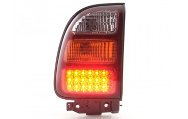 LED taillights set Toyota RAV4 98 00 clear yellow red