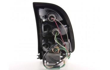 LED taillights set Toyota RAV4 98 00 clear yellow red