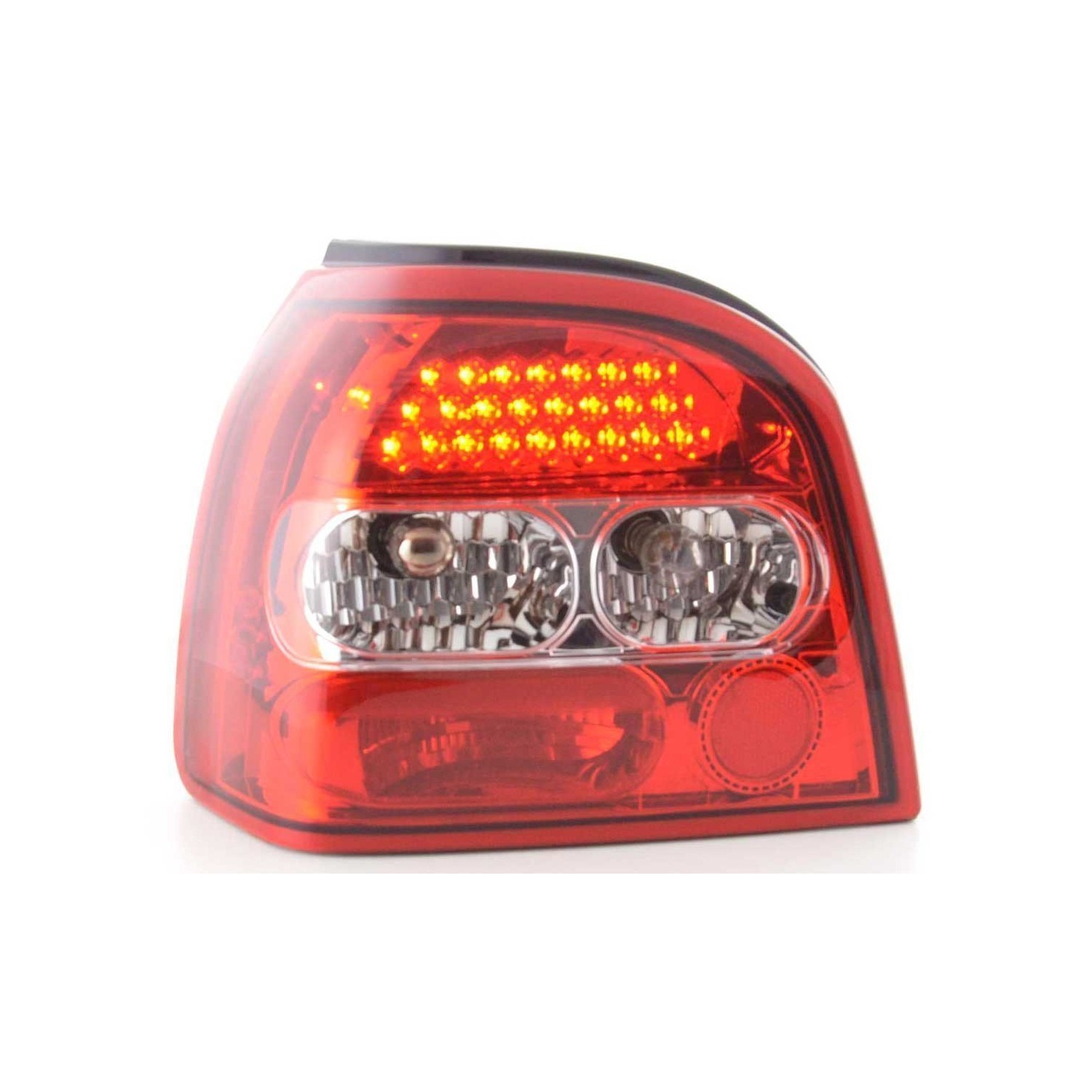LED taillights set VW Golf 3 type 1HXO 92 97 clear red