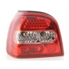 LED taillights set VW Golf 3 type 1HXO 92 97 clear red