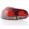 LED taillights set VW Golf 6 type 1K 08 black red