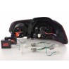 LED taillights set VW Golf 6 type 1K 08 black red
