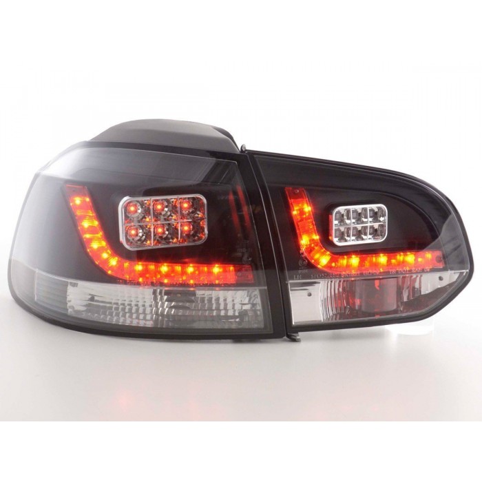 LED taillights set VW Golf 6 type 1K 2008 2012 black