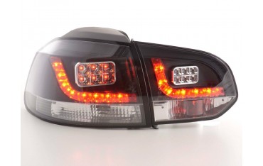 LED taillights set VW Golf 6 type 1K 2008 2012 black