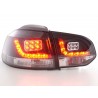LED taillights set VW Golf 6 type 1K 2008 2012 black